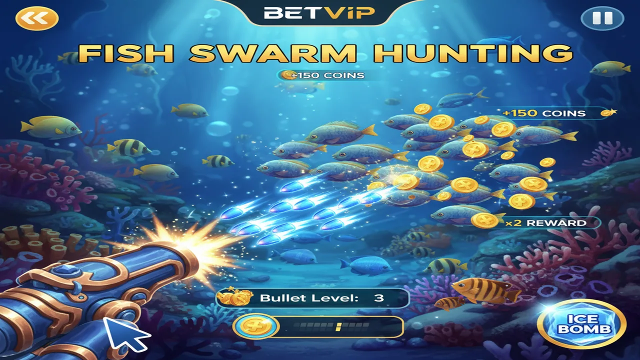 Bắn cá theo bầy