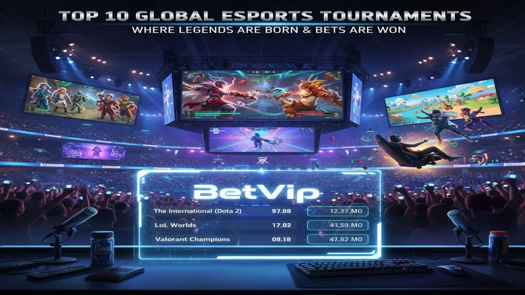 Top 10 giải đấu Esports lớn nhất thế giới