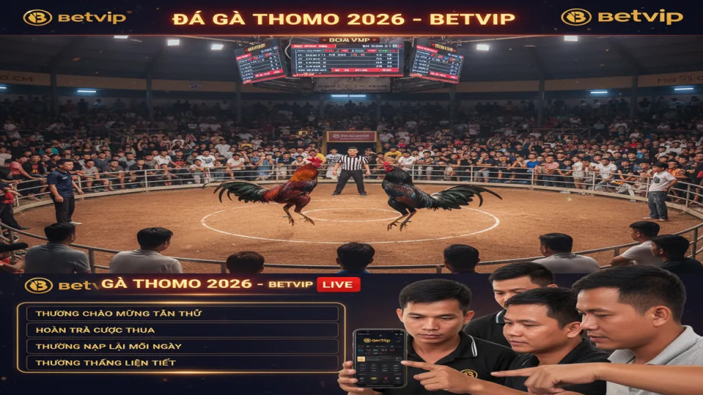 Lịch thi đấu đá gà Thomo mới nhất 2026