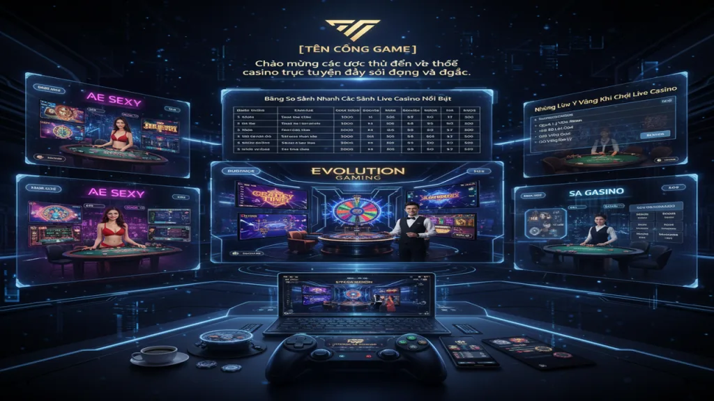 Top sảnh Live Casino