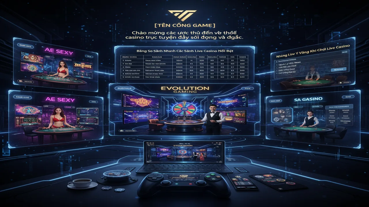 Top sảnh Live Casino